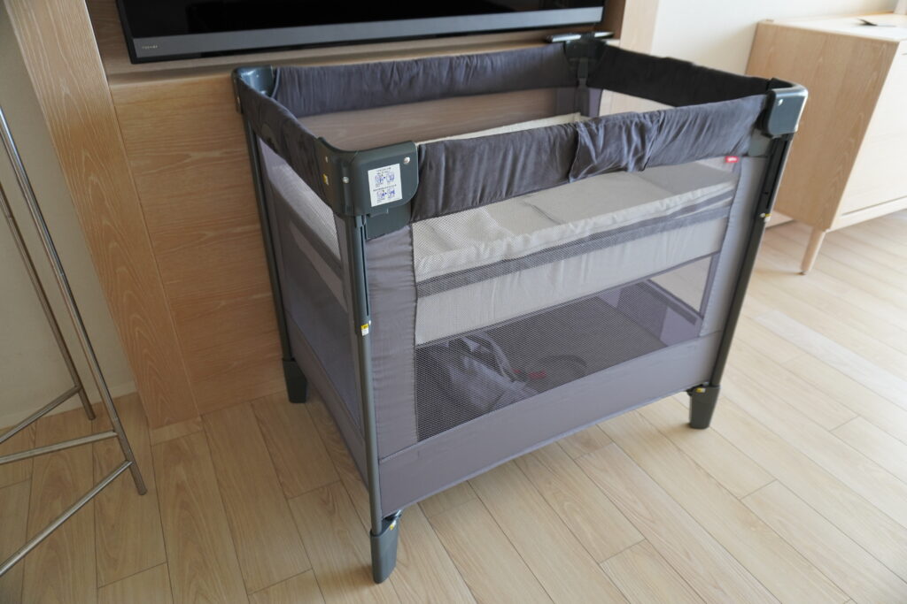 ベビーベッドの写真